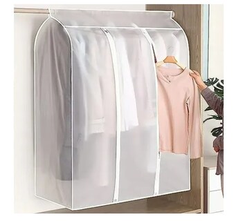 Foto 3 | Protector Xtellar De Ropa Colgante Grande Almacenamiento Translúcido