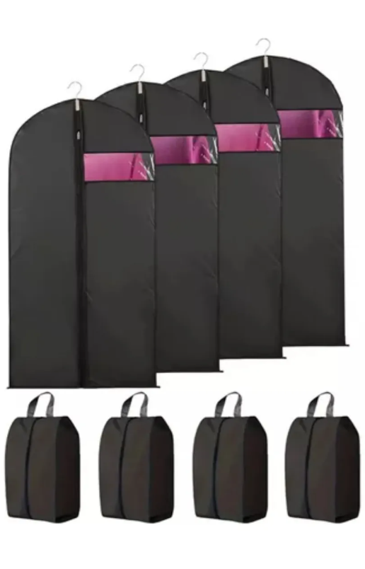 Foto 1 | Juego Xtellar De 4 Fundas Para Traje Y 4 Fundas Para Zapatos