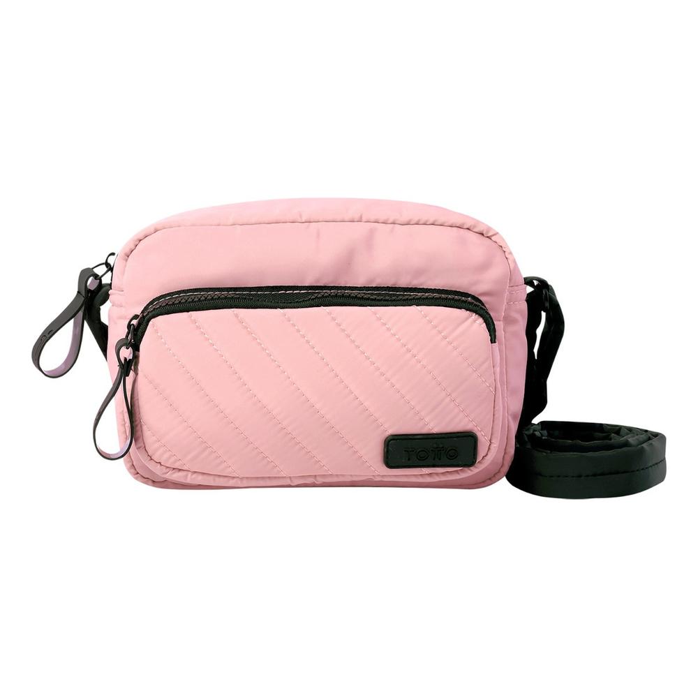 Foto 6 | Totto Bolsa De Dama - Mujer Crossbody Bandolera Arl241 Rosa