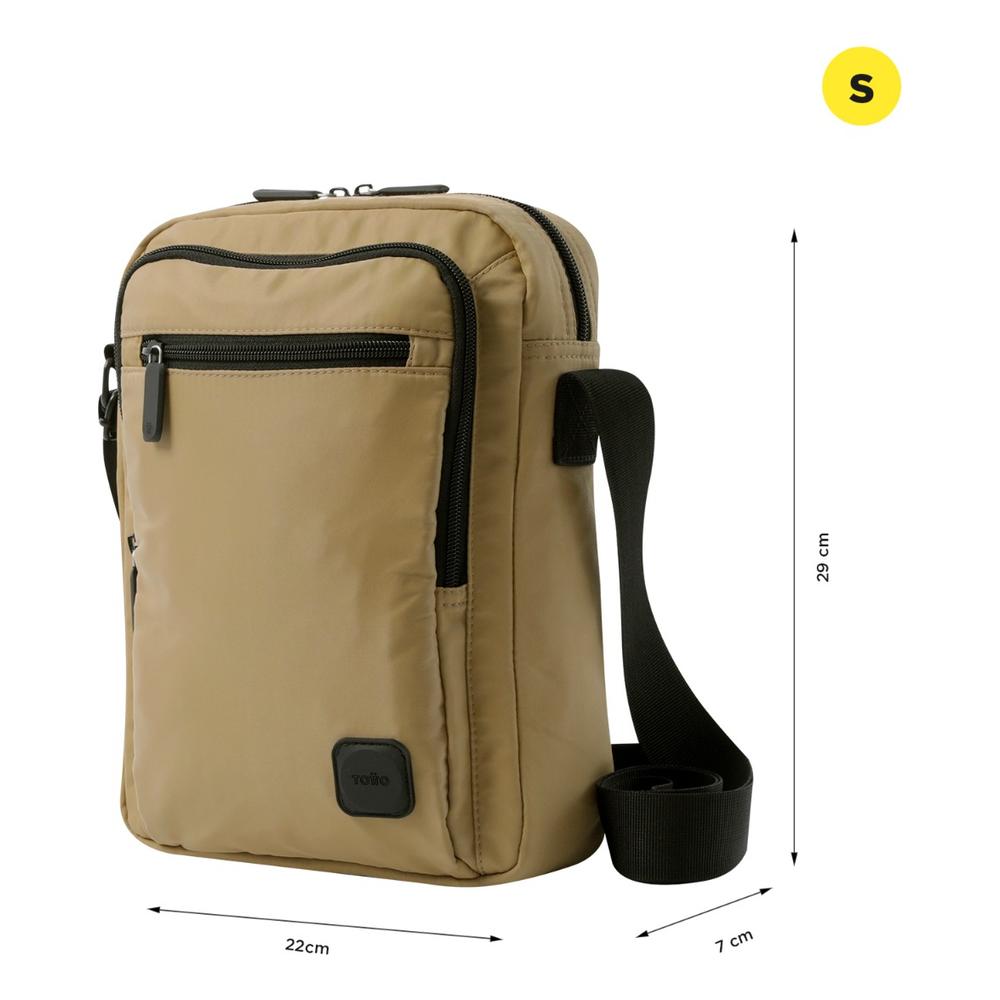 Foto 4 pulgar | Totto Bolsa De Hombre Crossbody Bandolera Bay241 Amarillo