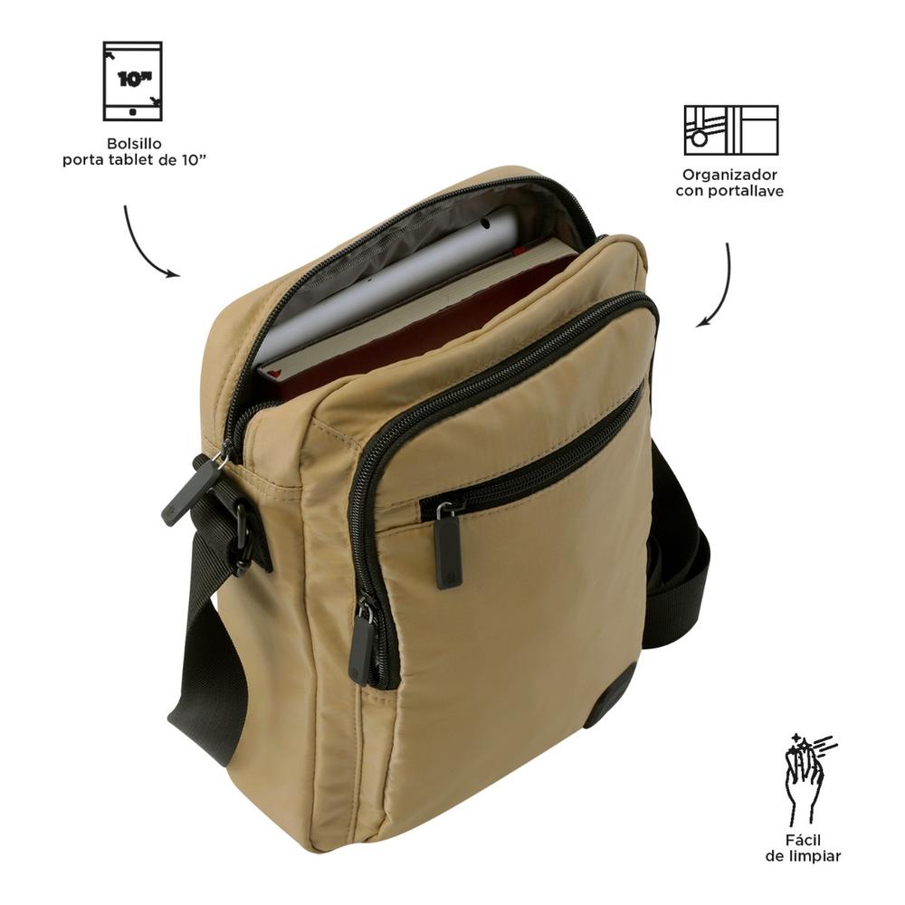 Foto 6 pulgar | Totto Bolsa De Hombre Crossbody Bandolera Bay241 Amarillo