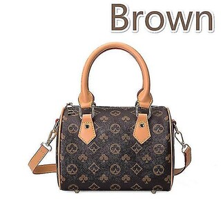 Foto 1 | Bolso Huoguo Bolso Bandolera Tipo Boston Perfecto Para Combinar - Venta Internacional.