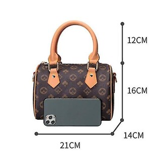 Foto 2 | Bolso Huoguo Bolso Bandolera Tipo Boston Perfecto Para Combinar - Venta Internacional.
