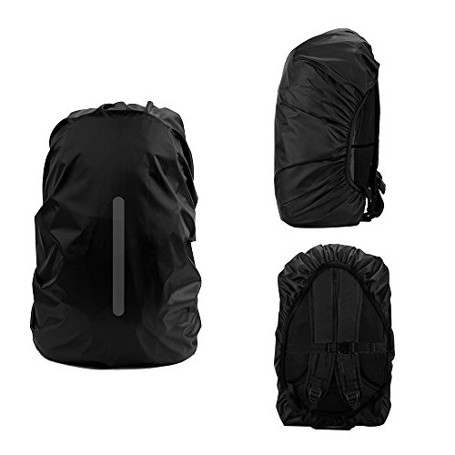 Foto 4 pulgar | Venta Internacional- Funda Impermeable para Mochila Reflectante Prueba Lluvia Antipolvo L 41l-55l color Negro