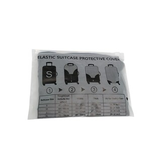 Foto 5 | Funda Elástica Para Maleta Grande Queency Negra Negro