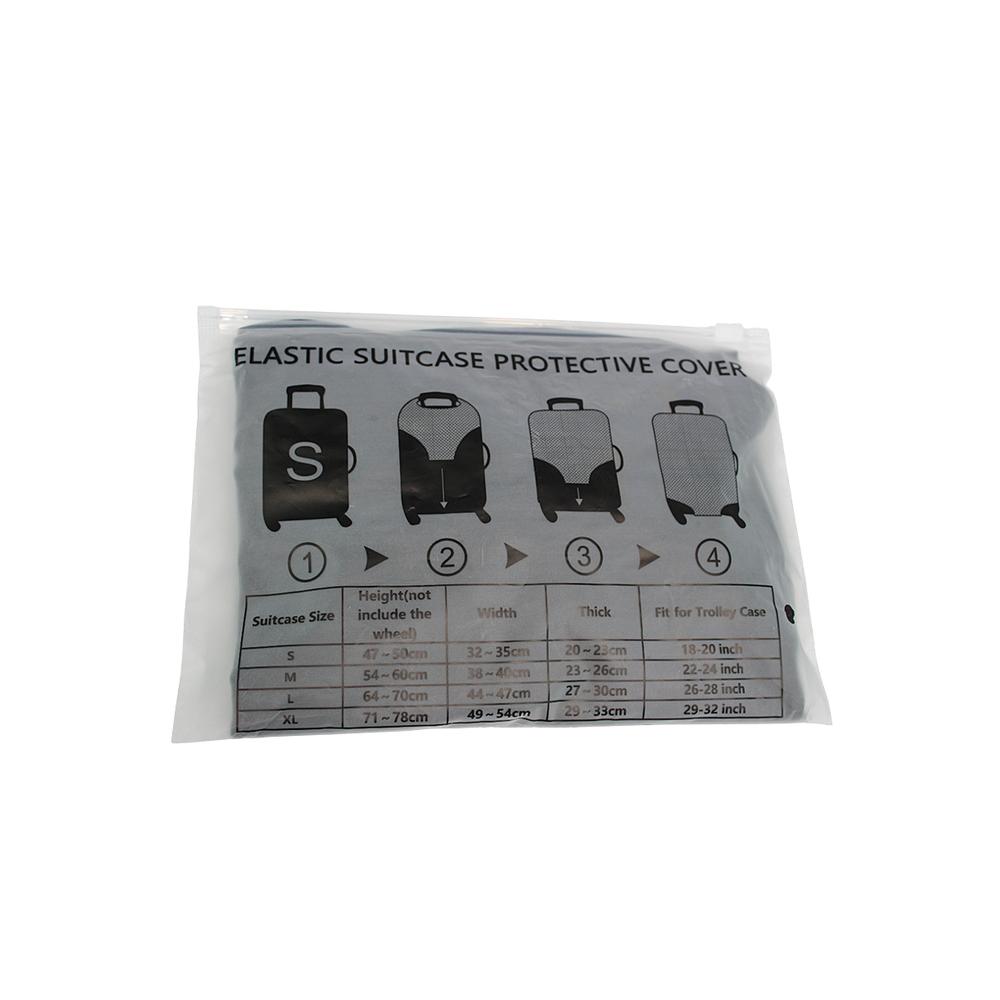 Foto 6 pulgar | Funda Elástica Para Maleta De Cabina Queency Negra Negro