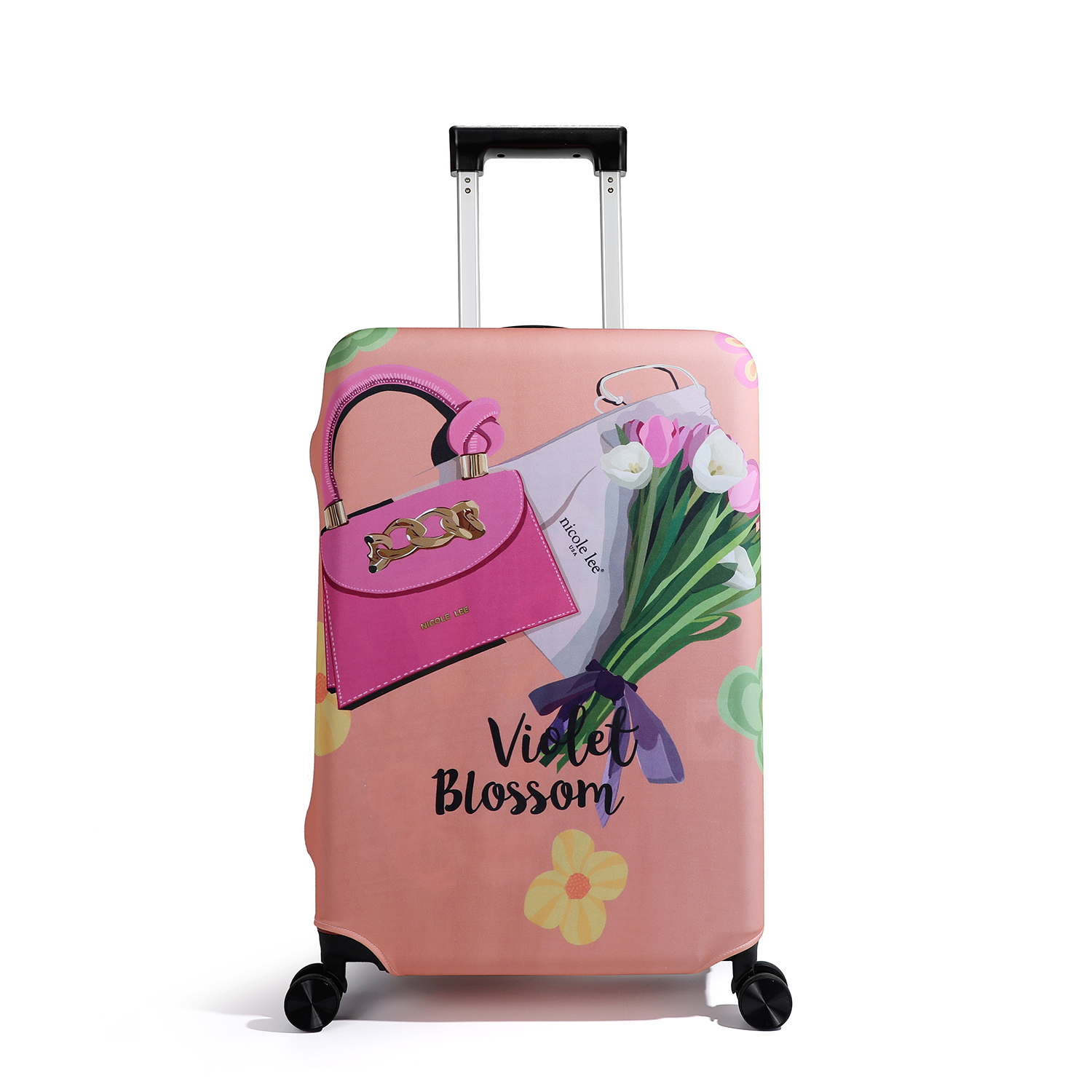 Foto 2 | Funda para Maletas Nicole Lee Print Violet Blossom