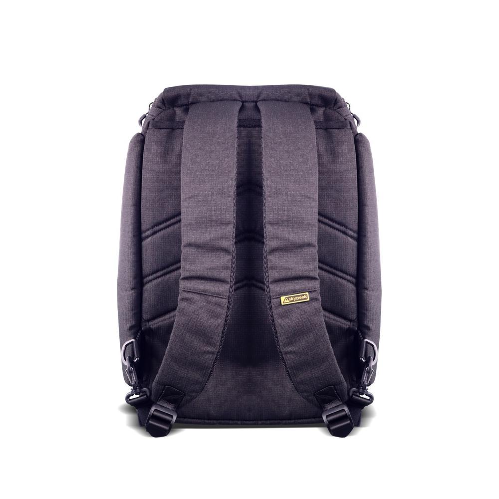 Foto 6 pulgar | Maleta Deportiva Skypeak Duffle Lsmb10298y 18'' Negra / Amarillo Multicolor