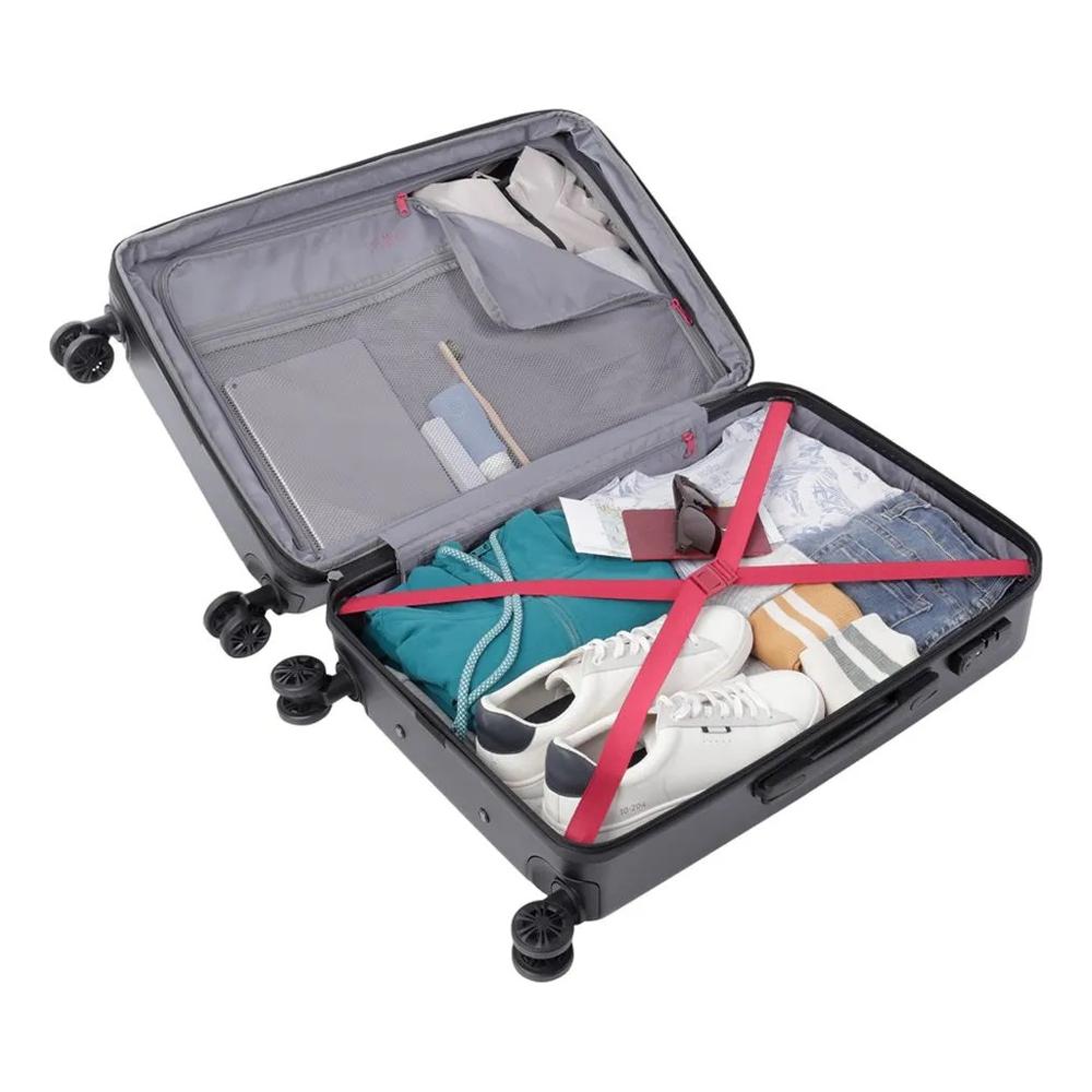 Foto 3 | Totto Maleta De Viaje Mediana Rígida 4.1kg Bazm+231 Negro