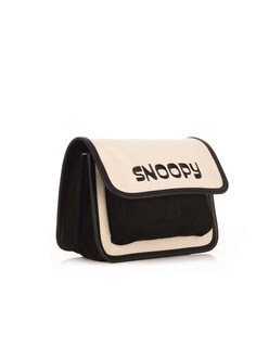 Foto 3 | Bolso Snoopy Casual Blanco Y Negro