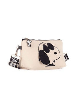 Foto 3 | Clutch Snoopy Casual Blanco Y Negro