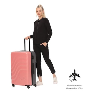 Foto 3 | Totto Maleta De Viaje Grande Rígida 4.9kg Bazl232 Multicolor