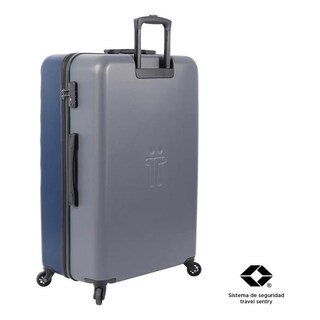 Foto 4 | Totto Maleta De Viaje Grande Con Ruedas 360 Y Protección 231 Azul