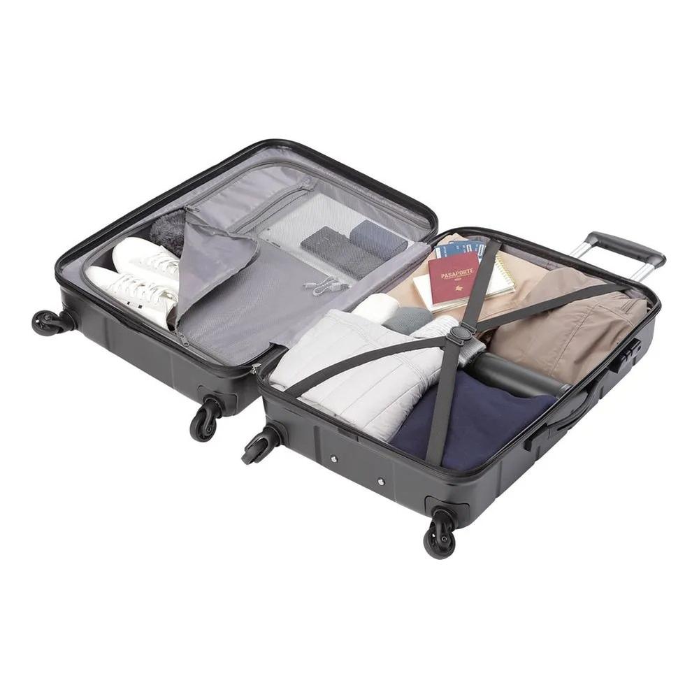 Foto 4 pulgar | Totto Maleta De Viaje Mediana Rígida 3.7kg Raym222 Negro