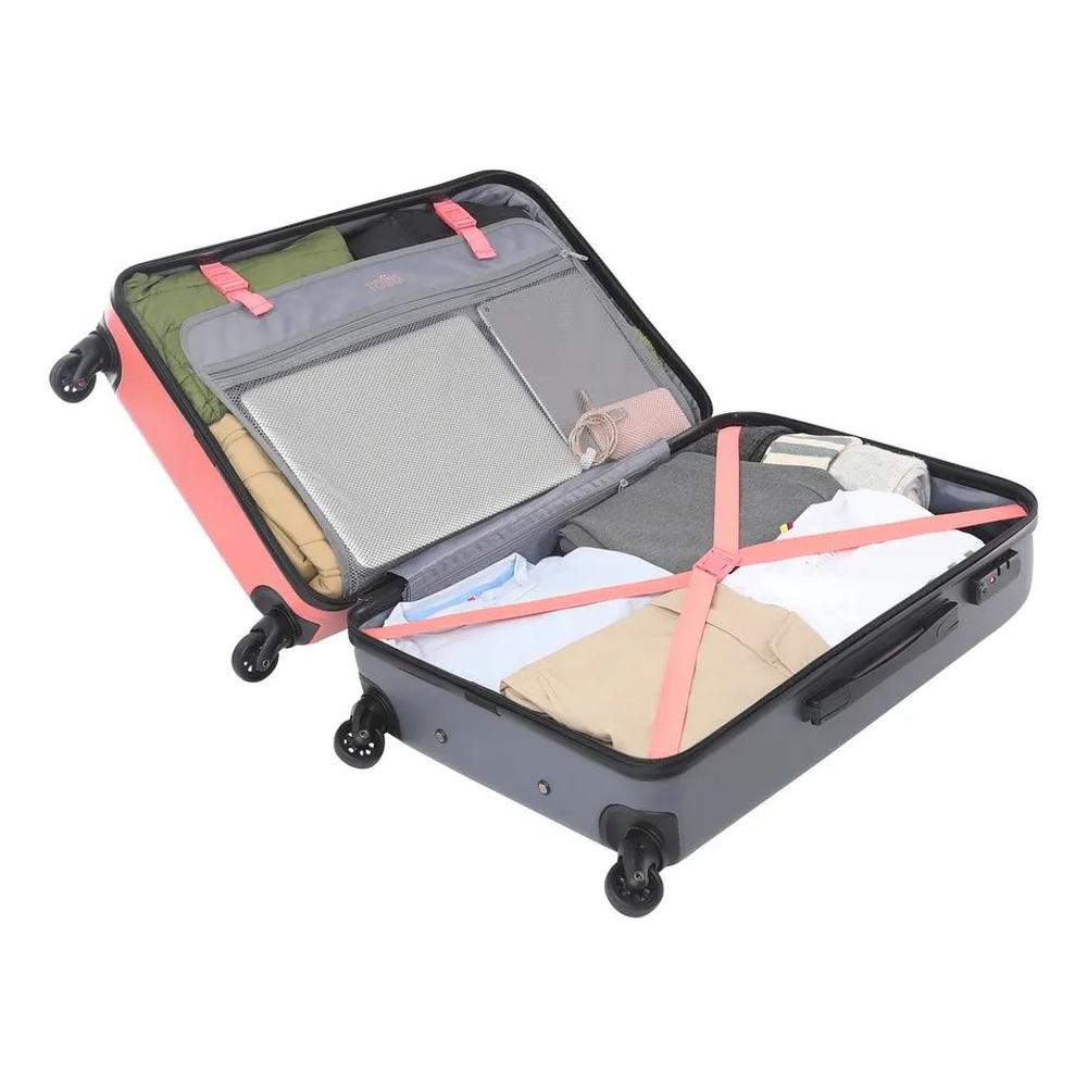 Foto 5 pulgar | Totto Maleta De Viaje Mediana Rígida 4.2kg Bazm232 Rosa