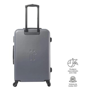 Foto 6 | Totto Maleta De Viaje Mediana Rígida 4.2kg Bazm232 Rosa