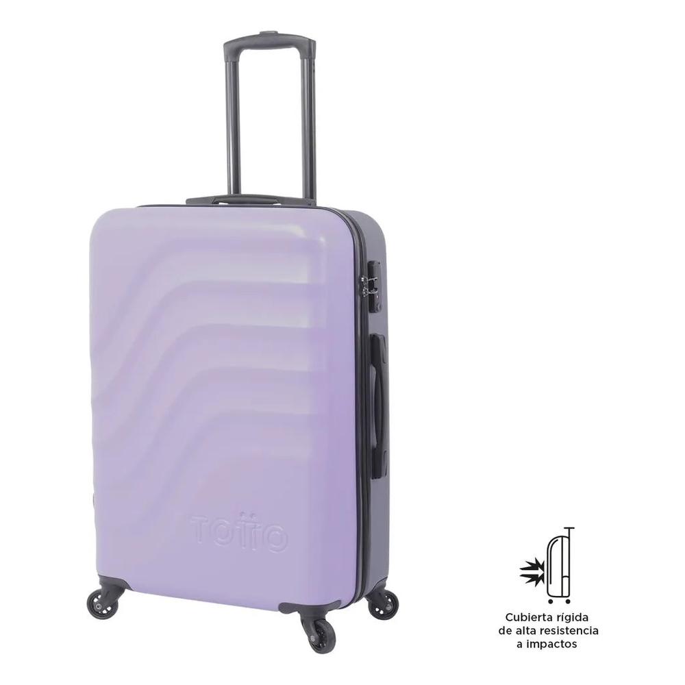 Foto 5 pulgar | Totto Maleta De Viaje Mediana Rígida 4.2kg Bazm231 Violeta