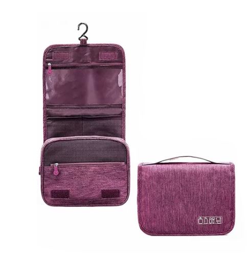 Neceser Organizador de Viaje Plegable Púrpura $478