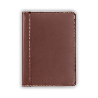 Foto 4 | Minipiel Sintética Portfolio Samsill Con Puntadas En Contraste, Color Marrón - Venta Internacional.