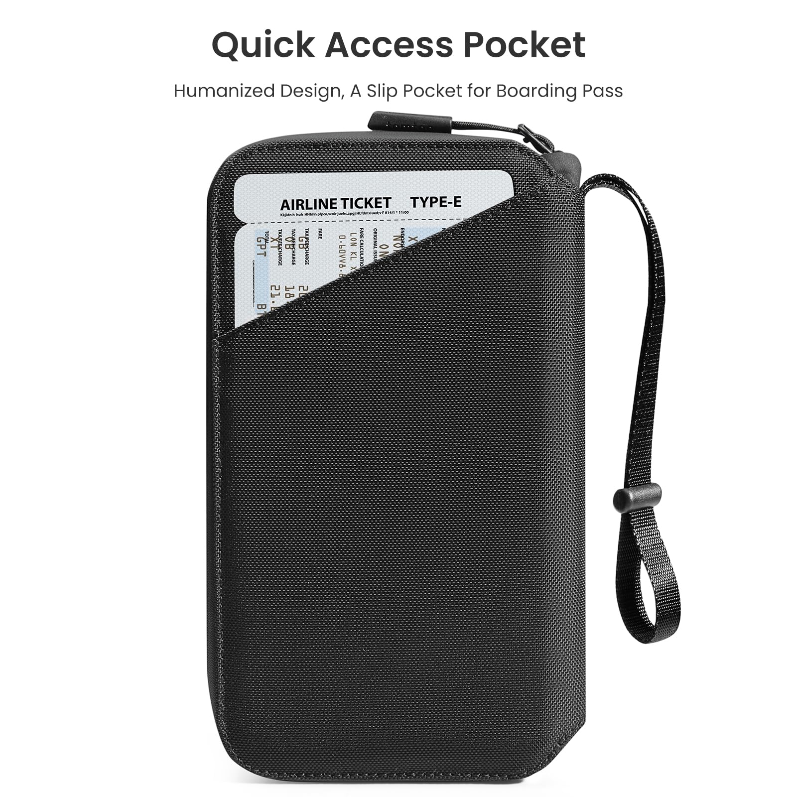 Foto 4 | Funda Para Pasaporte Tomtoc Family Con Bloqueo Rfid, Resistente Al Agua - Venta Internacional.