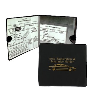 Foto 2 | Paquete De 2 Portadocumentos Para Seguro De Automóvil Y Automóvil - Venta Internacional.