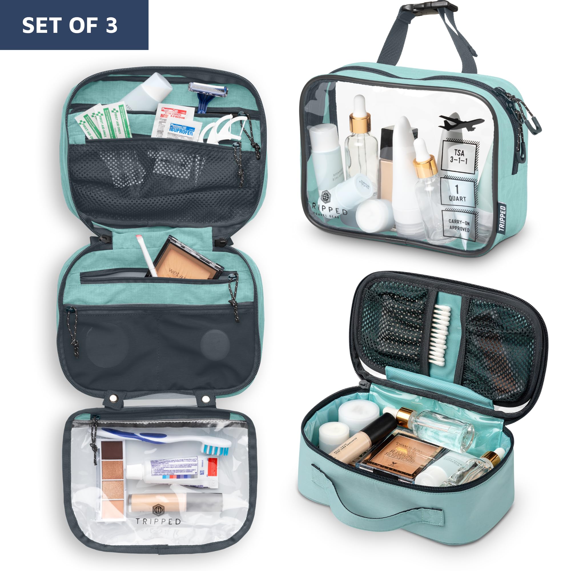 Foto 2 | Neceser Tripped Travel Gear Multicolor para Colgar - Venta Internacional