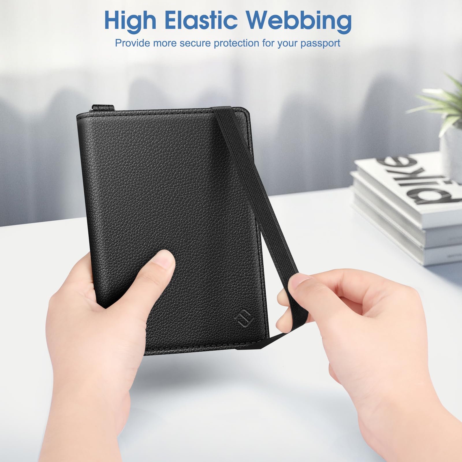 Foto 5 | Funda Para Pasaporte Fintie Con Soporte Para Airtag Y Bloqueo Rfid - Venta Internacional.