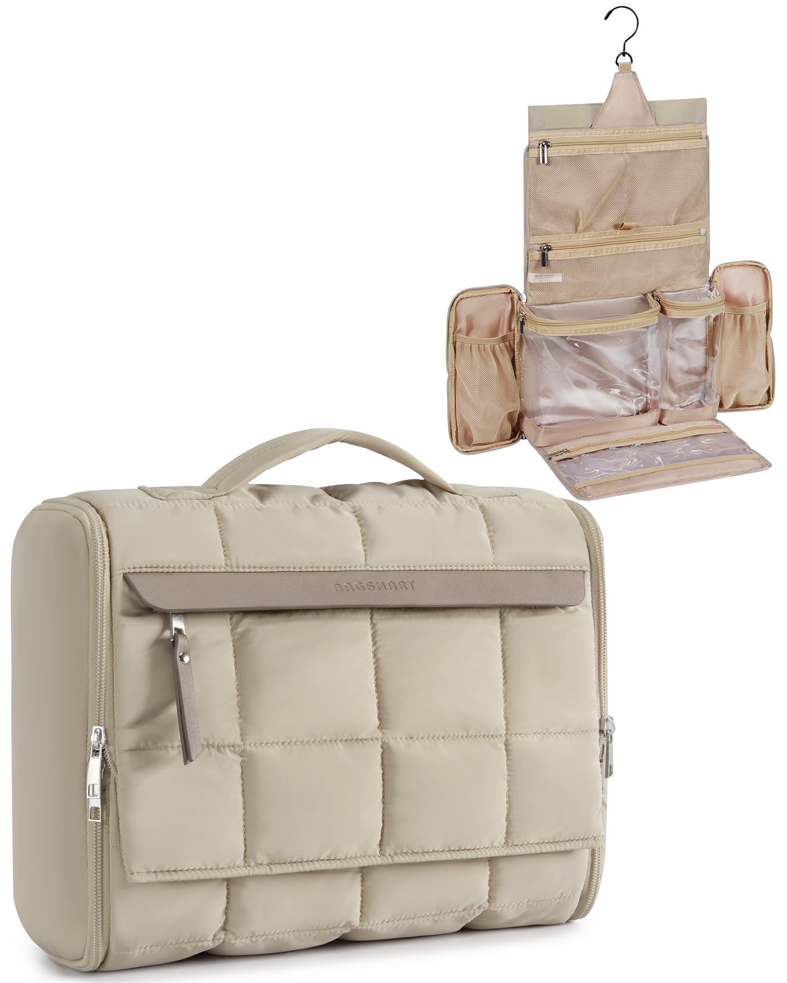 Foto 2 pulgar | Neceser de Viaje Bagsmart Marrón-Venta Internacional
