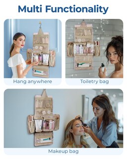 Foto 2 | Neceser de Viaje Bagsmart Marrón-Venta Internacional
