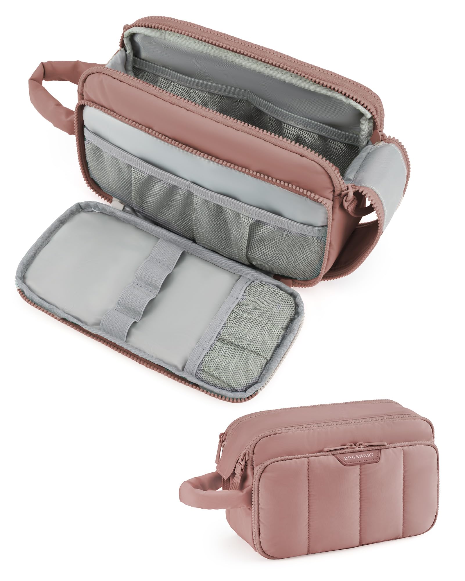 Foto 2 pulgar | Neceser de Viaje Bagsmart Rosa para Mujer- Venta Internacional