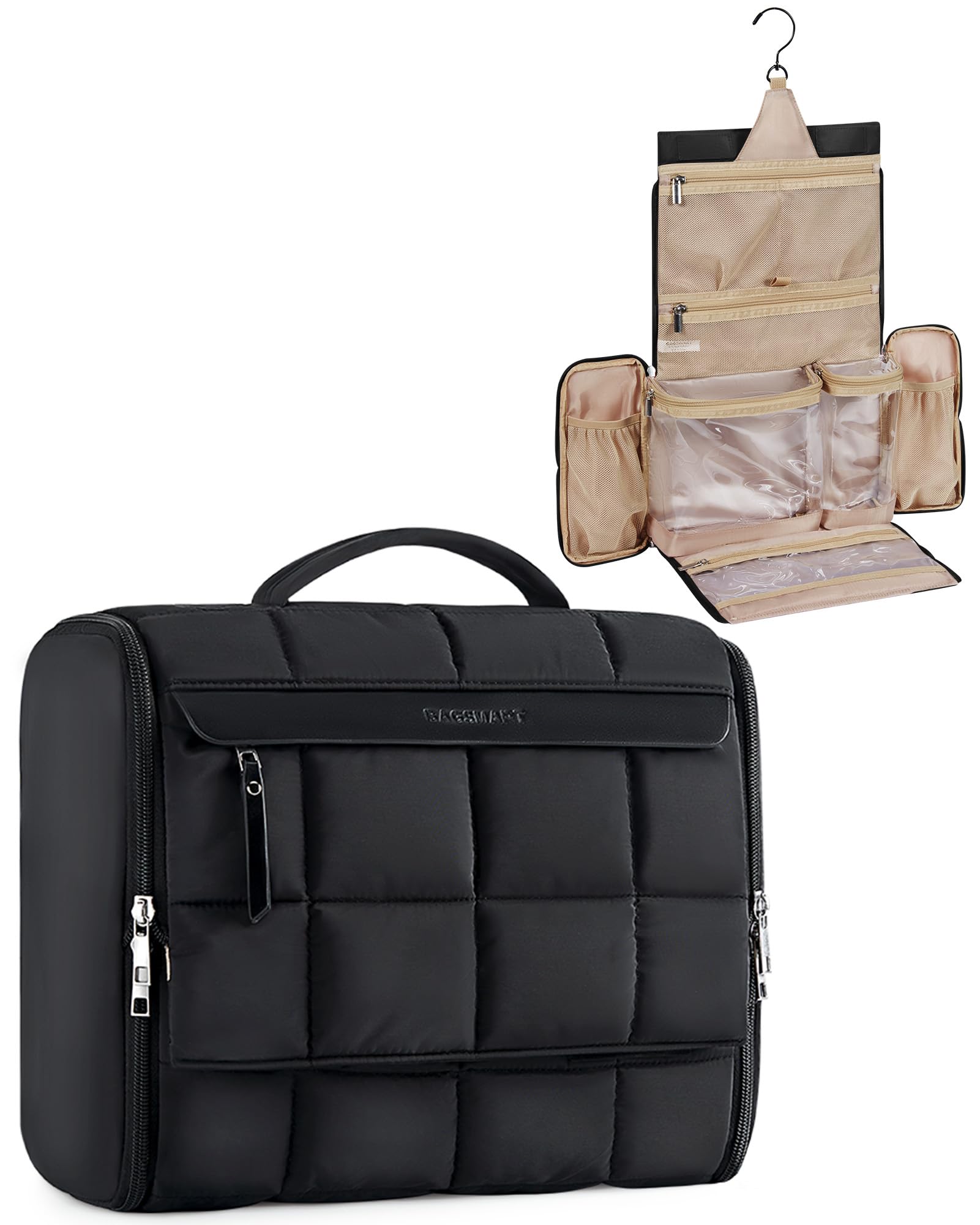 Foto 1 | Neceser de Mano Bagsmart Negro-Venta Internacional