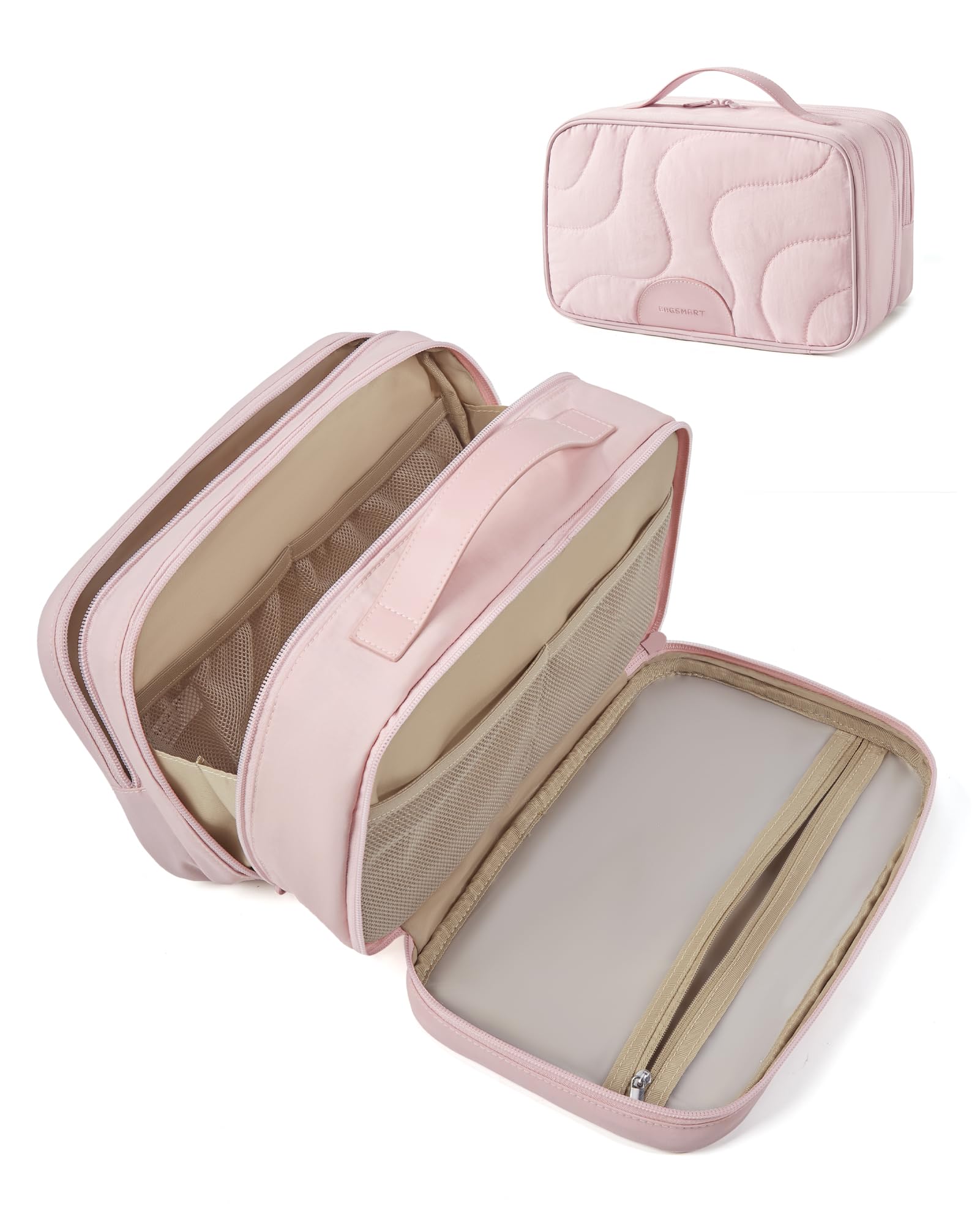 Foto 2 pulgar | Neceser de Viaje Bagsmart Rosa-Venta Internacional