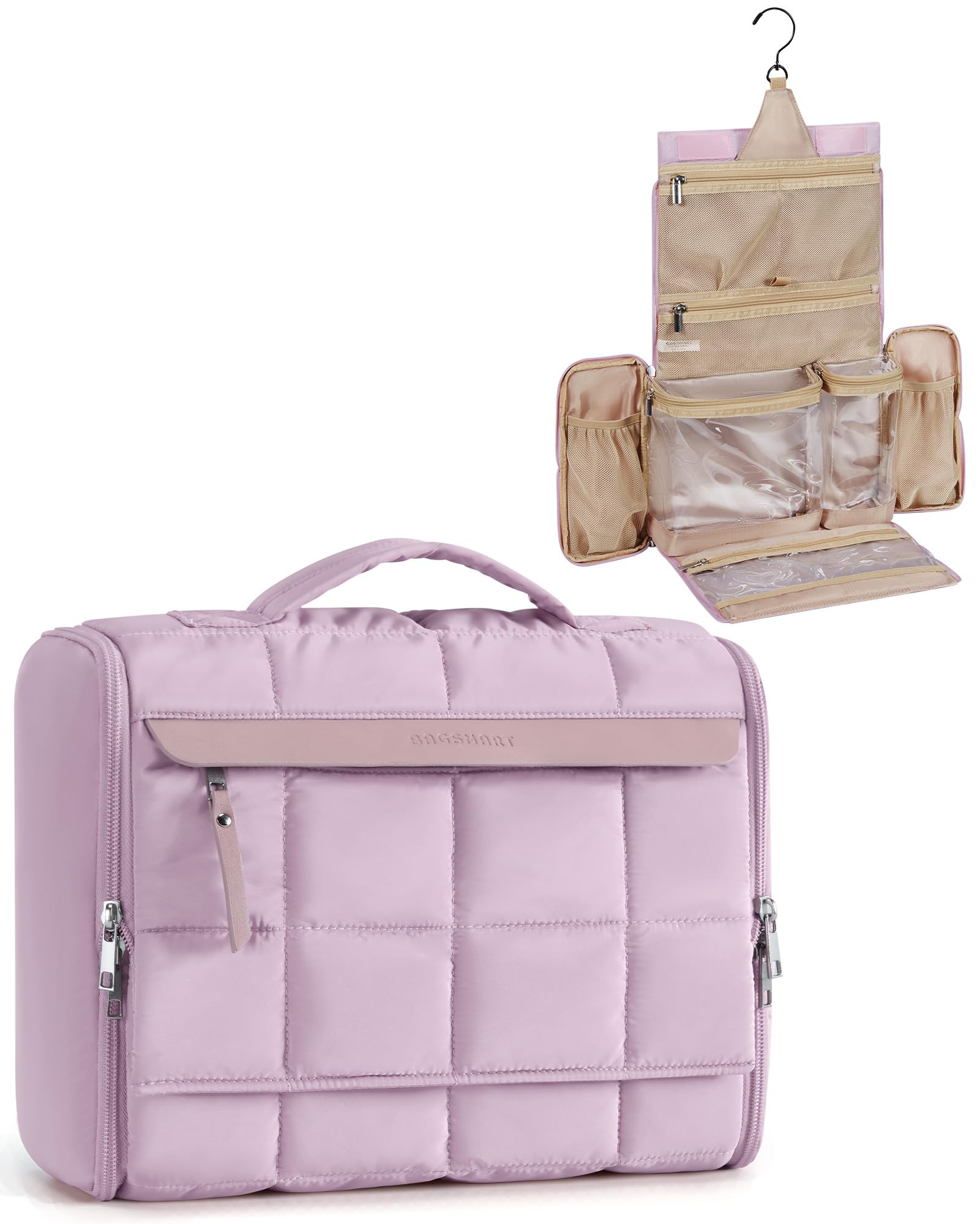 Foto 2 pulgar | Neceser de Viaje Bagsmart Morado para Mujer - Venta Internacional
