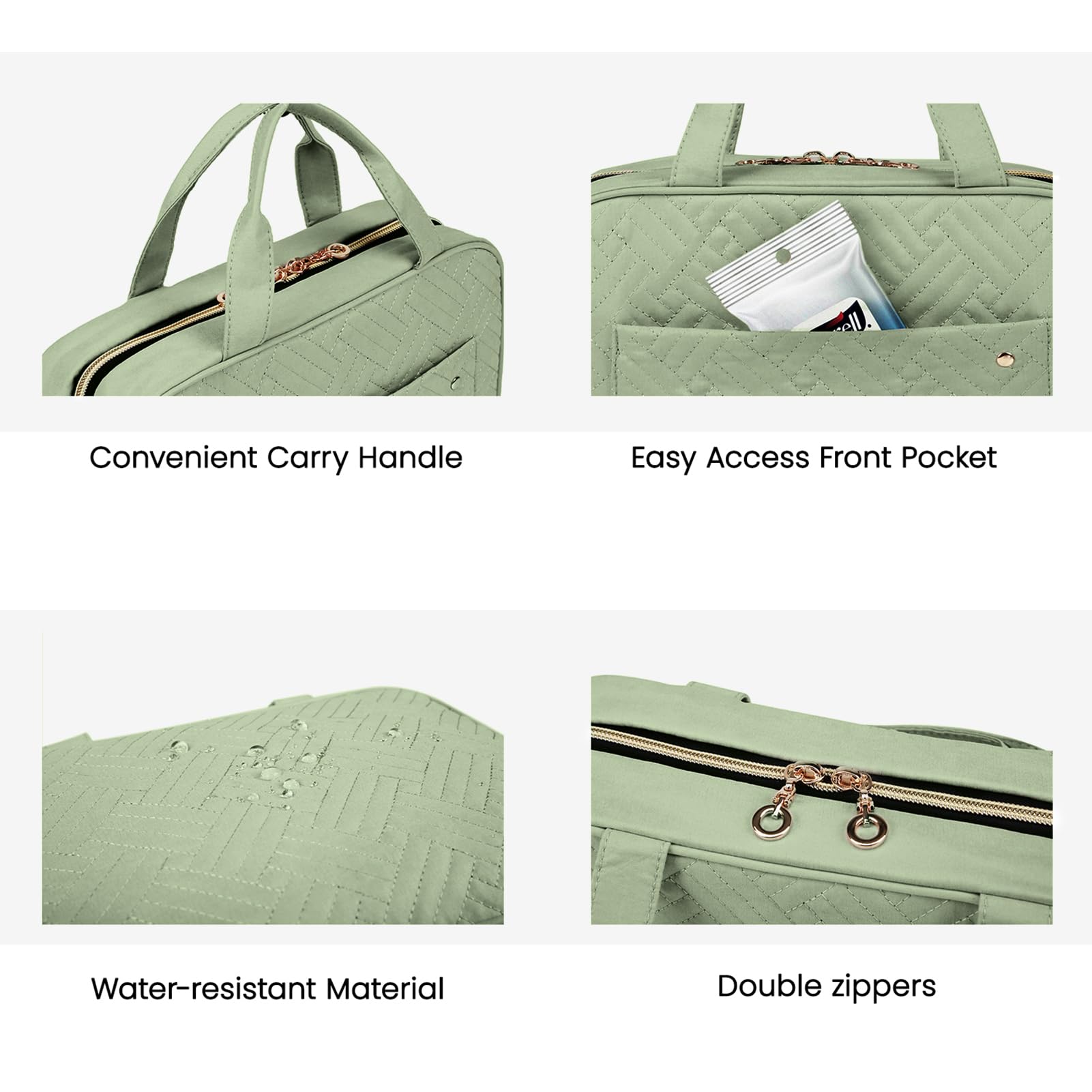 Foto 6 | Neceser Bagsmart Verde-Venta Internacional