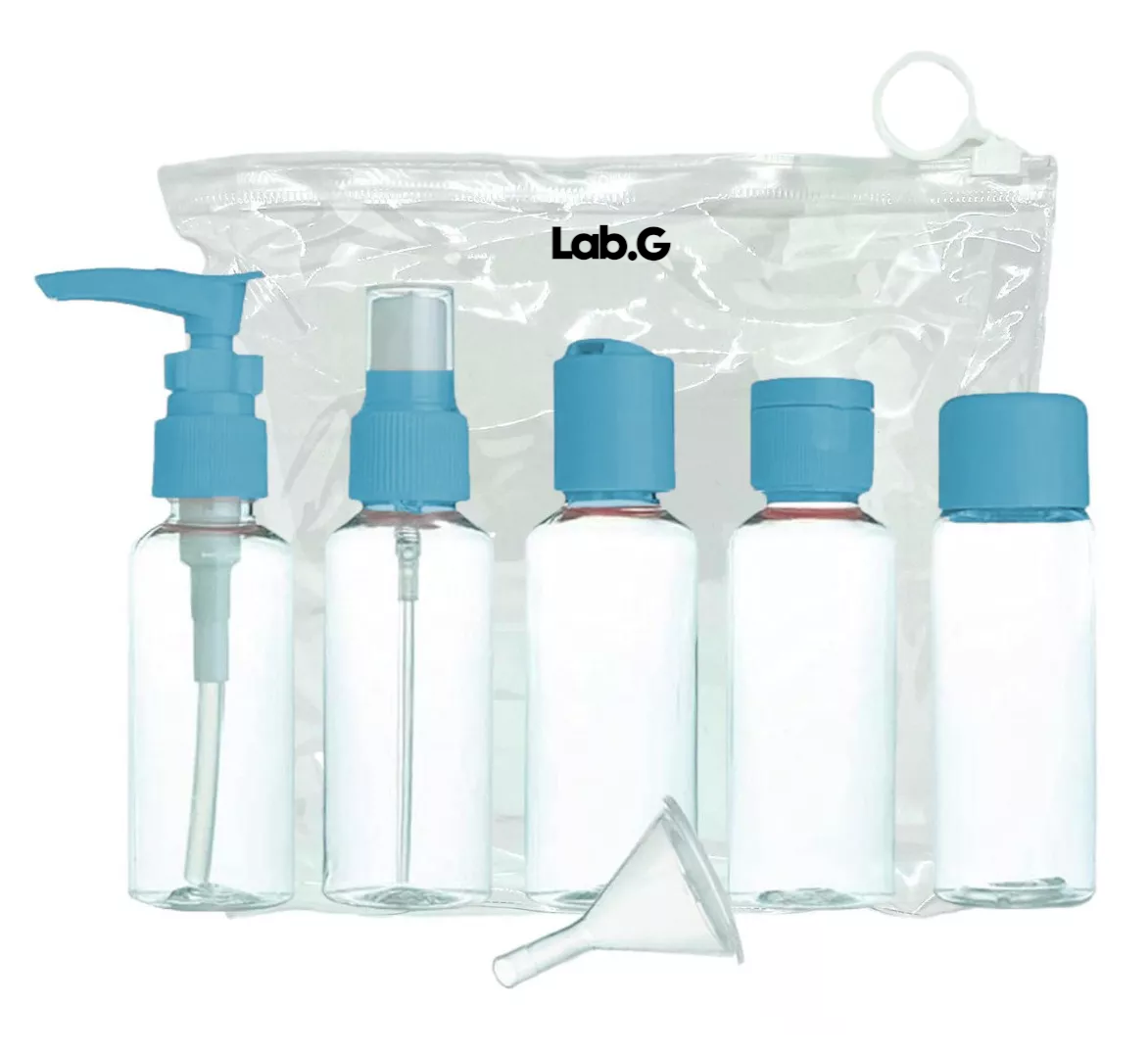 Foto 2 pulgar | Kit Botellas Rellenables de Viaje Lab.G 7 Piezas