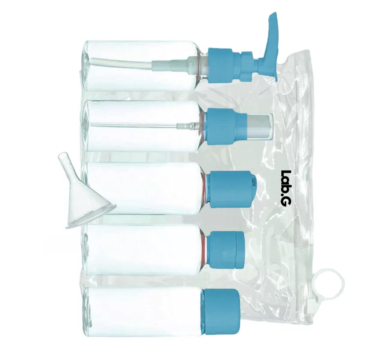 Foto 5 pulgar | Kit Botellas Rellenables de Viaje Lab.G 7 Piezas