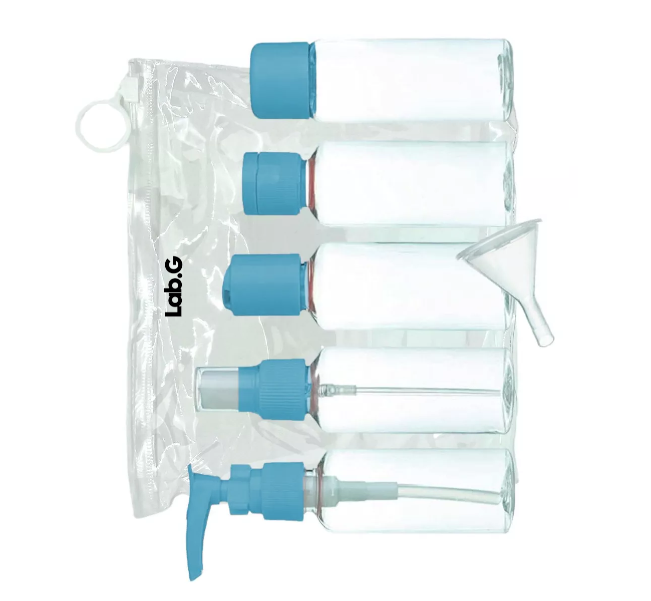 Foto 6 pulgar | Kit Botellas Rellenables de Viaje Lab.G 7 Piezas