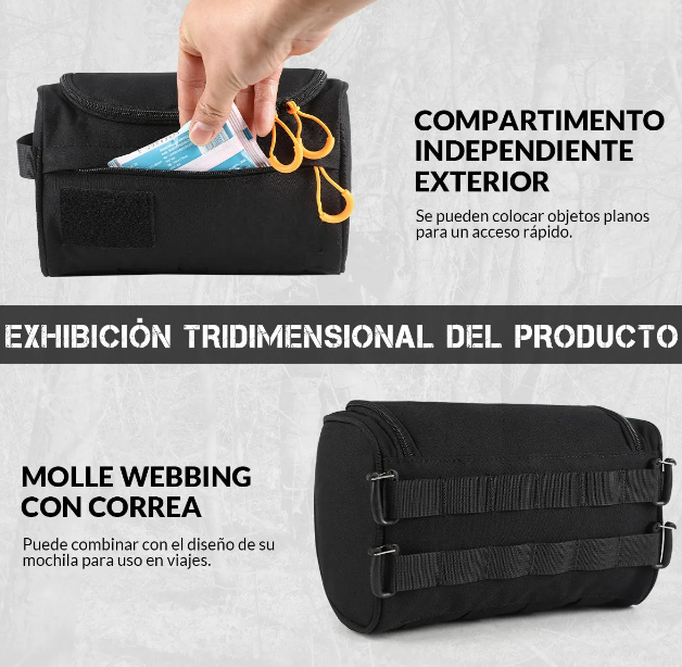 Foto 3 pulgar | Neceser Xtellar Negro