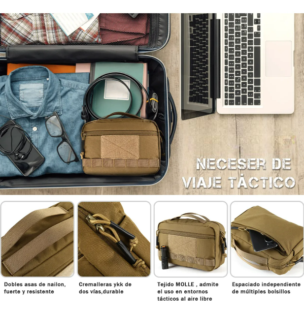 Foto 4 pulgar | Neceser Xtellar Marrón