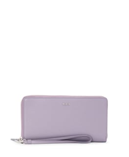 Foto 1 | Cartera De Viaje Tumi Lavender Leather Con Correa Para Mujer - Venta Internacional.