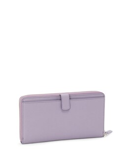 Foto 3 | Cartera De Viaje Tumi Lavender Leather Con Correa Para Mujer - Venta Internacional.