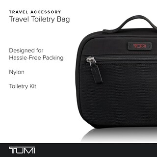 Foto 2 | Funda Organizadora De Viaje Tumi Para Accesorios, Bolsa Grande De Nailon, Negra - Venta Internacional.