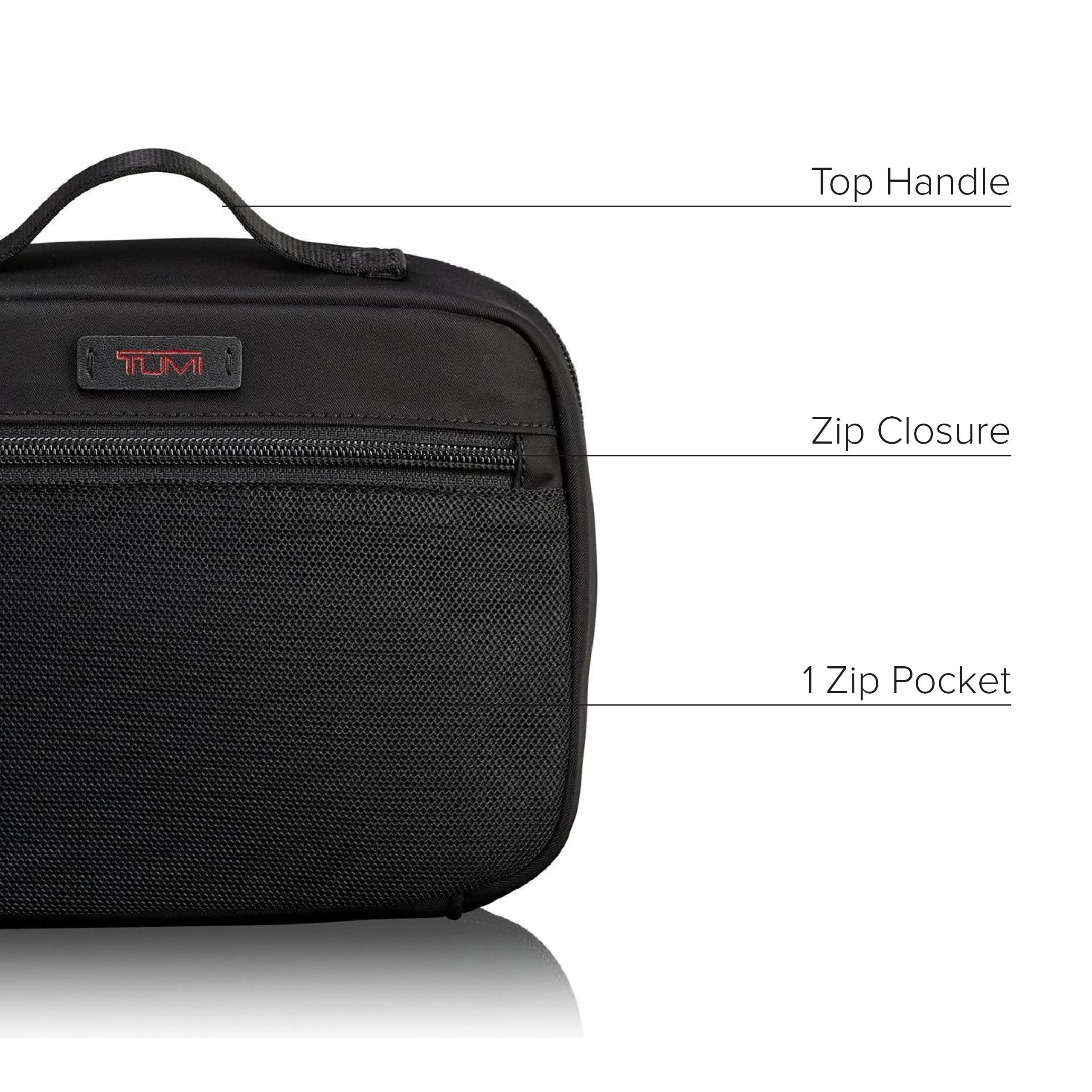 Foto 5 pulgar | Funda Organizadora De Viaje Tumi Para Accesorios, Bolsa Grande De Nailon, Negra - Venta Internacional.