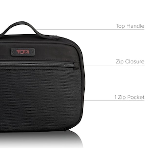 Foto 4 | Funda Organizadora De Viaje Tumi Para Accesorios, Bolsa Grande De Nailon, Negra - Venta Internacional.