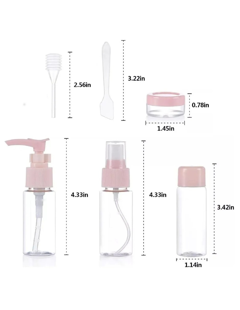 Foto 5 pulgar | Kit Botellas Portátiles De Viaje + Gratis Termo Gúish De Regalo