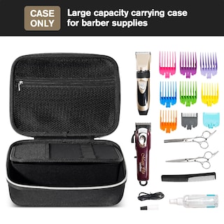 Foto 2 | Organizador De Almacenamiento Rígido Procase Para Cortapelos, Negro - Venta Internacional.