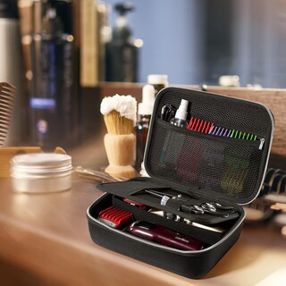 Foto 6 | Organizador De Almacenamiento Rígido Procase Para Cortapelos, Negro - Venta Internacional.