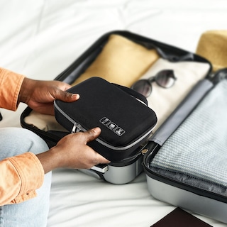 Foto 7 | Organizador De Almacenamiento Rígido Procase Para Cortapelos, Negro - Venta Internacional.