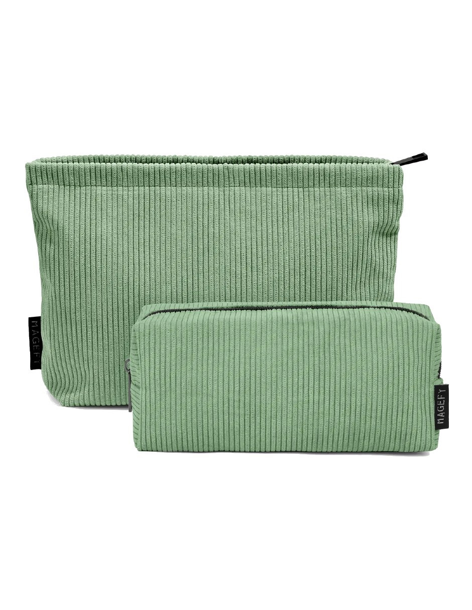 Foto 2 | 2pcs Cosmetiquera Verde + Gratis Termo Güish De Regalo
