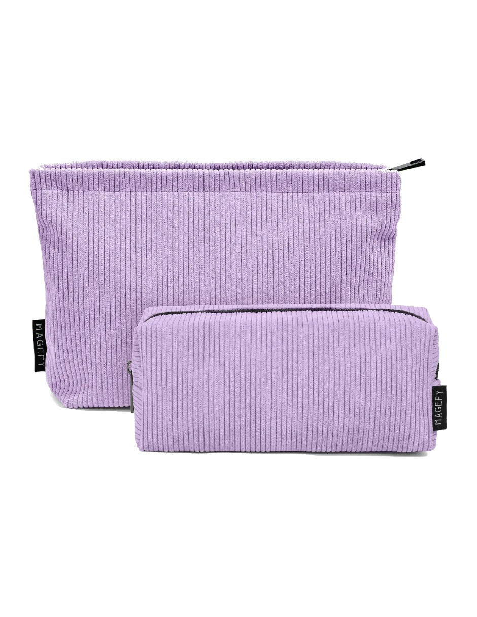 Foto 3 pulgar | Cosmetiquera Neceser 2pcs Lavanda + Gratis Termo Güish De Regalo